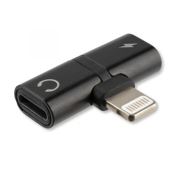 Adaptateur Lightning (Audio et Charge)  vers 2x Lightning