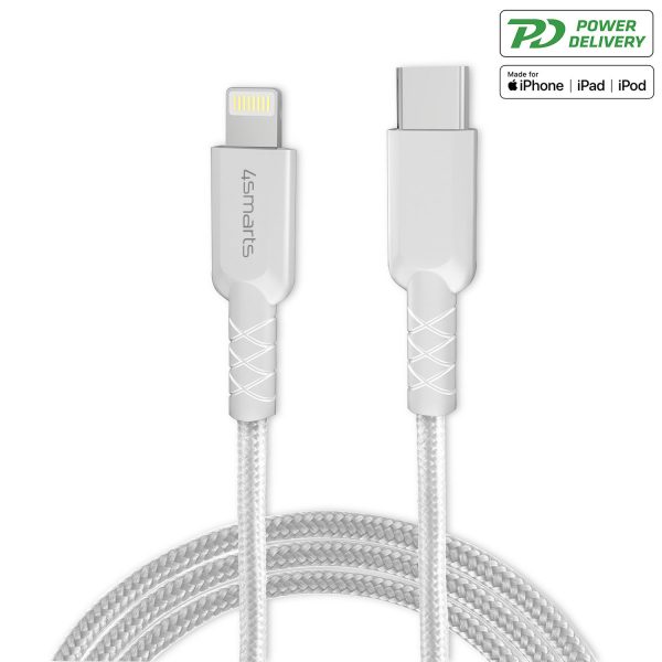 Câble USB-C vers Lightning MFi 1m Blanc
